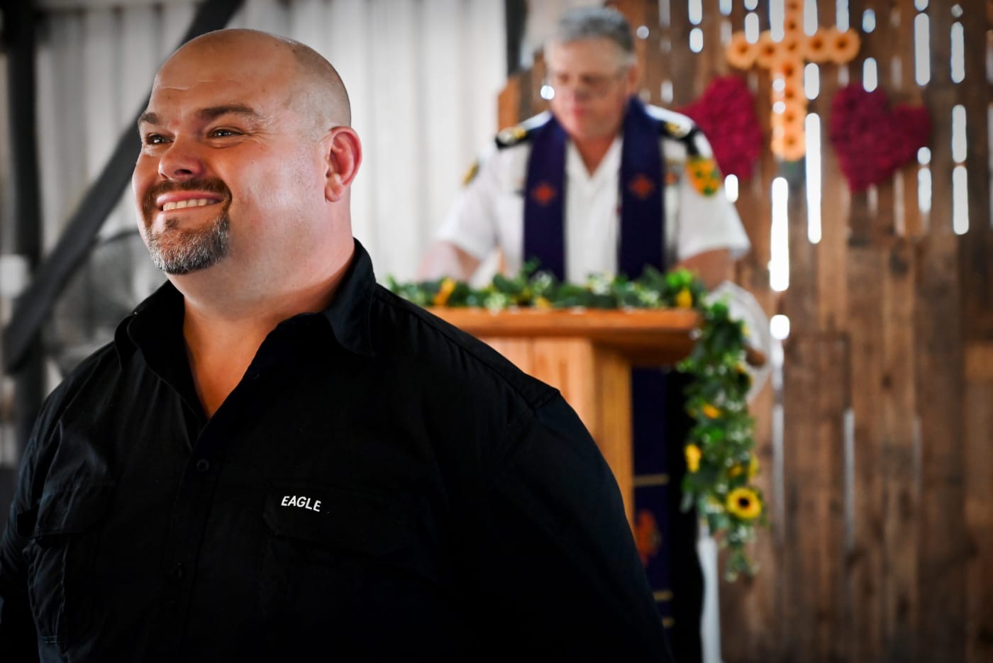 Wedding ceremony by Dr. Gerrit Rademeyer in Roedtan