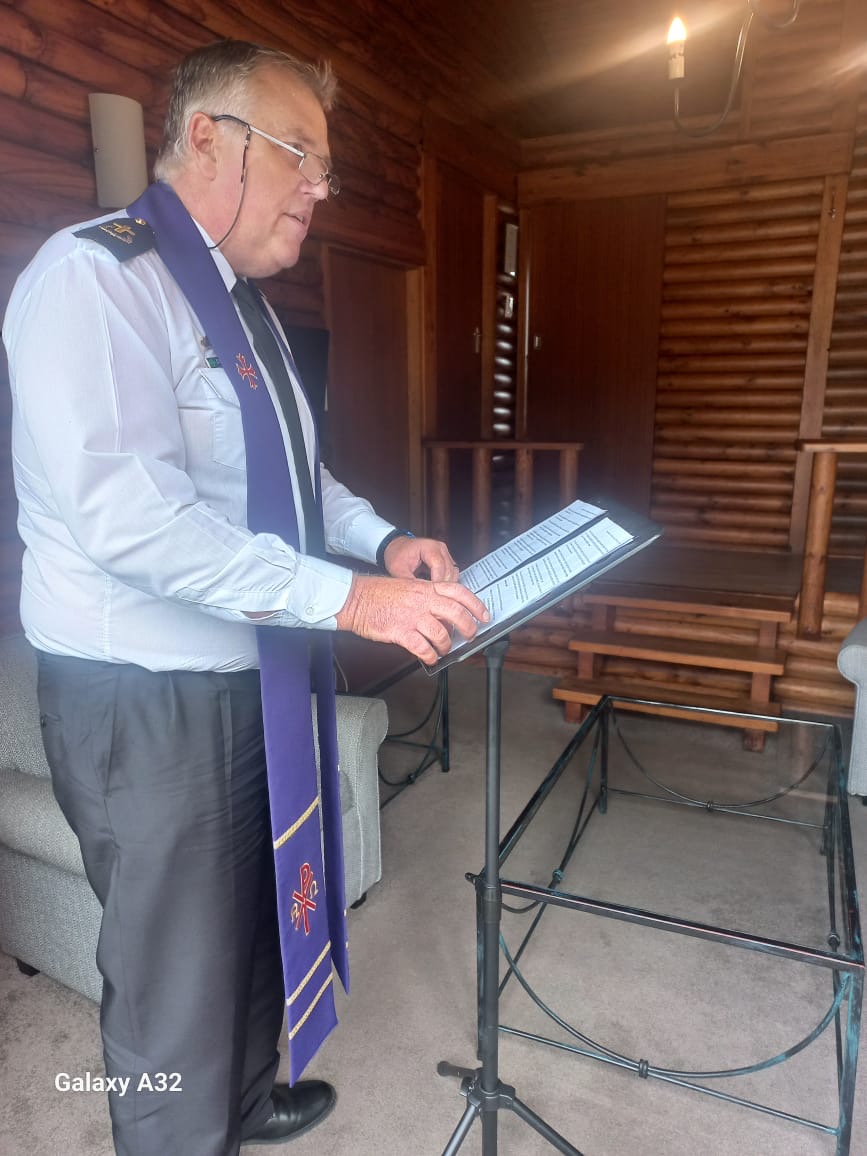 Wedding ceremony by Dr. Gerrit Rademeyer in Roedtan