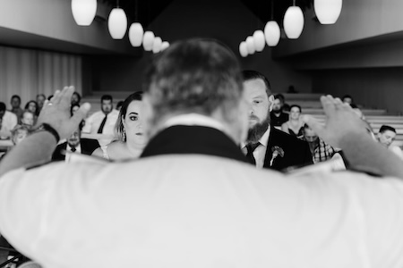 Wedding ceremony by Dr. Gerrit Rademeyer in Roedtan