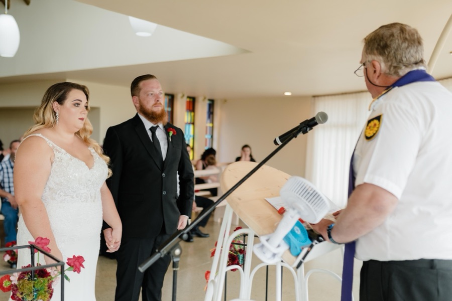Wedding ceremony by Dr. Gerrit Rademeyer in Roedtan